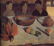 Paul Gauguin Meal France oil painting artist